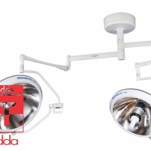 Đèn mổ Halogen treo trần 2 Nhánh ZF 700/500
