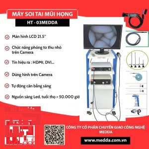 Máy nội soi tai mũi họng HT-03 MEDDA
